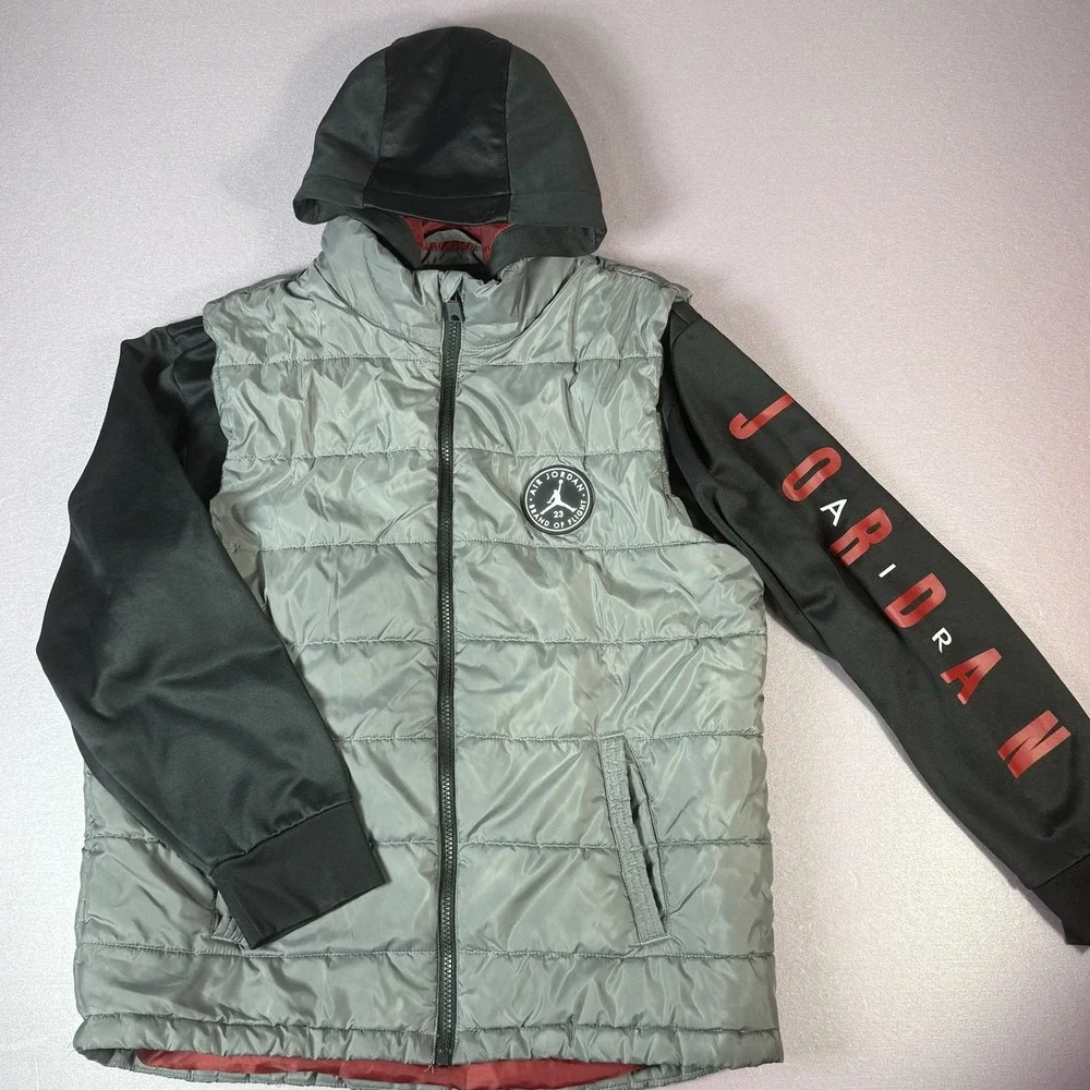 Air Jordan‎ Youth Sz XL 13-15 Yrs Unisex Full Zip Jacket Hooded